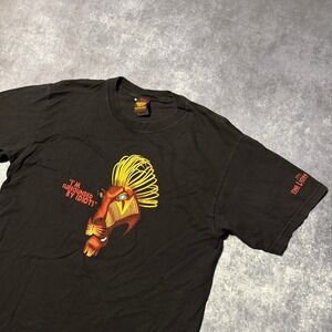 Vintage Disney Lion King Scar Surrounded By Idiots Graphic T Shirt Mens Size L